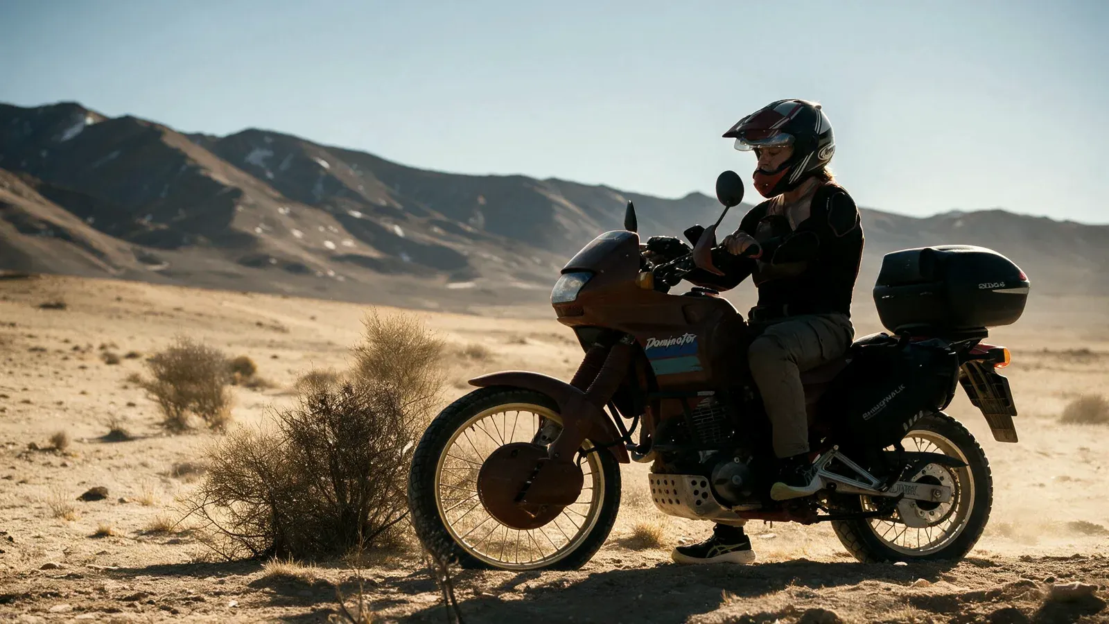 Motilla del Azuer by Motorcycle